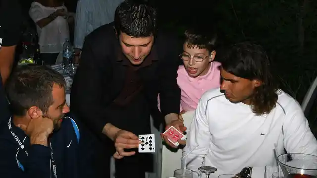 Felipe performing one of his magical tricks. (Photo provided to <b>The Quint</b> by Payal Mohanka)