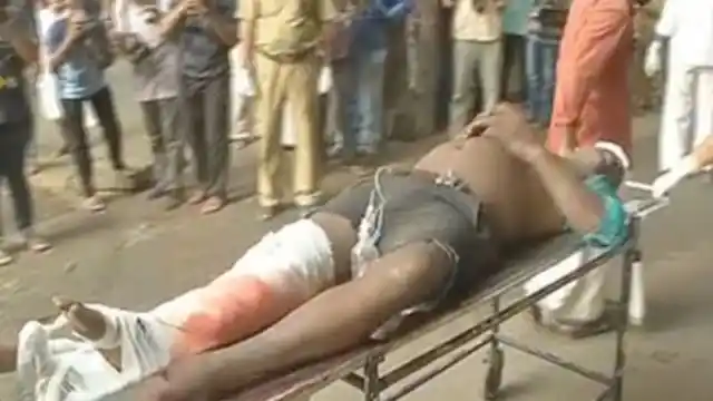 Competitive Fireworks are a part of annual celebration of Hindu New Year. This year they turned tragic. (Photo: ANI screengrab) 