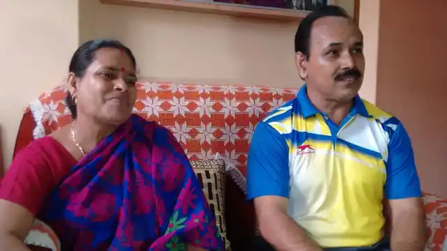 Dipa Karmakar’s parents (Photo: IANS)