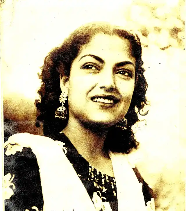 Khalid Mohamed’s mother Zubeida. 