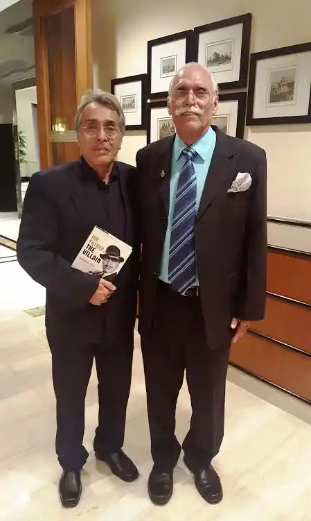 Ramesh (left) and Kamlesh Puri, sons of Madan Puri. (Photo: Khalid Mohamed)
