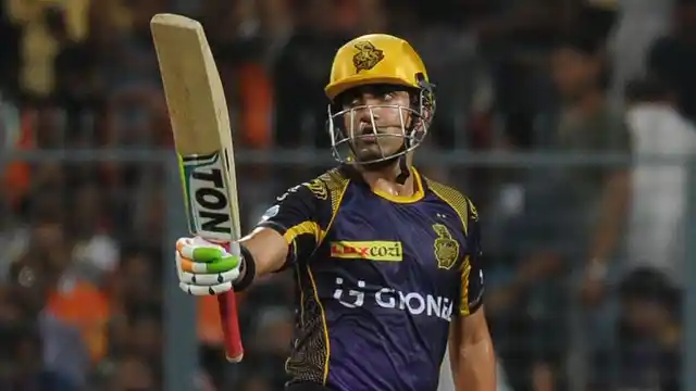 Gautam Gambhir in action against Mumbai Indians (Photo: IANS)