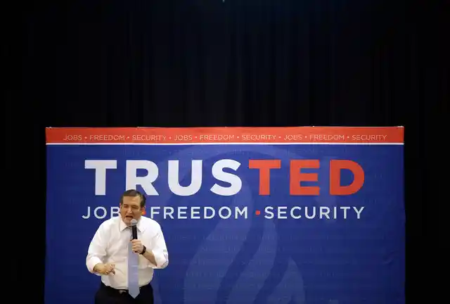 Cruz has been given a particularly hard time by some voters for speaking disdainfully of “New York values.” (Photo: AP)