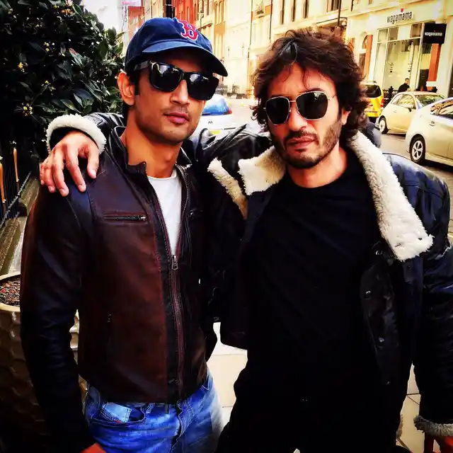 Sushant Singh Rajput and Homi Adajania in Budapest.
