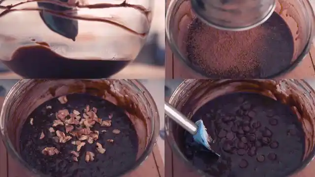 All that goes into making triple chocolate brownies (Photo: <b>The Quint</b>)