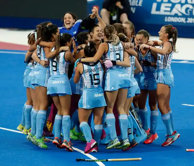 Argentina women’s team has claimed a record seventh Champions Trophy title. (Photo: AP)