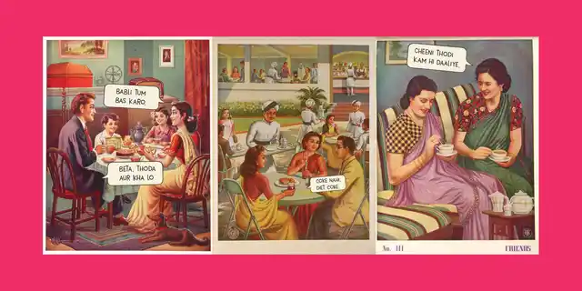 Visual images used in Trehan’s book <i>Excess</i>. (Photo Courtesy: Kritika Trehan)