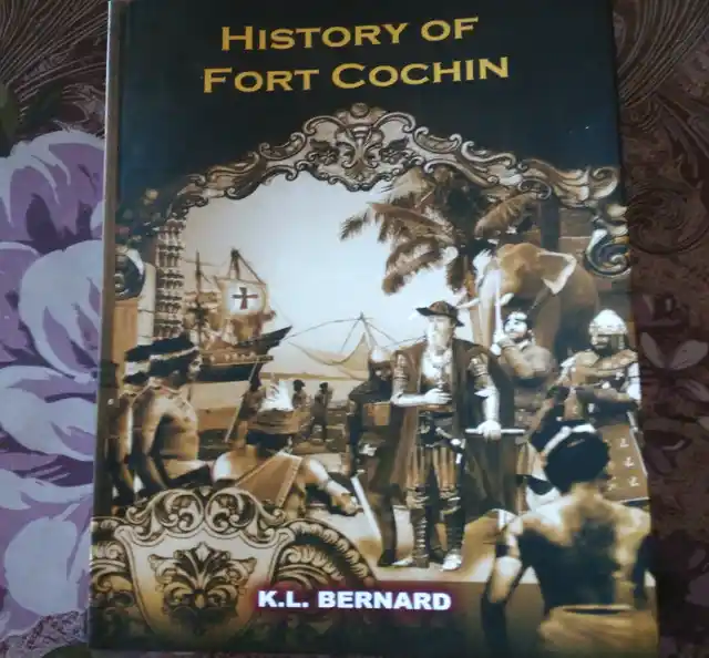 KL Bernard’s <i>History of Fort Cochin</i>. (Photo: <i>The News Minute</i>)