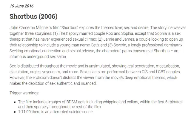 A screenshot of The Clit List. (Photo Courtesy: Website screengrab)