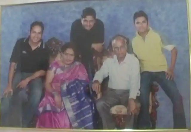 The Gavai family in happier times. (Photo courtesy: Praful Vhatkar)