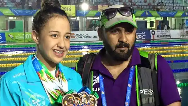 Gaurika currently holds 7 Nepalese national records (Photo: <a href="https://www.facebook.com/Gaurika-Singh-1590452944570849/?fref=ts">Facebook.com/GaurikaSingh</a>)