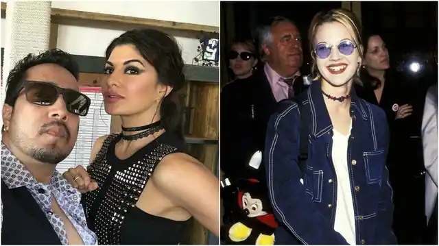 Jacqueline Fernandez (left), Drew Barrymore (Photo Courtesy: Pinterest.com)