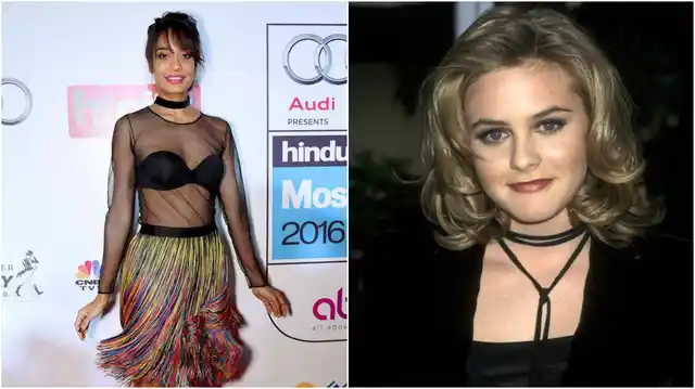Lisa Haydon (left), Alicia Silverstone (Photo Courtesy: Pinterest.com)