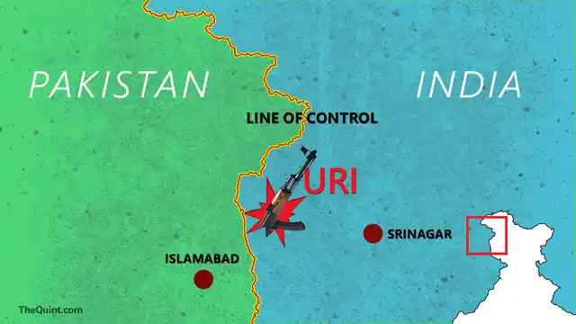 Location of the attack site. (Photo: Aaqib Raza Khan/<b>The Quint</b>)
