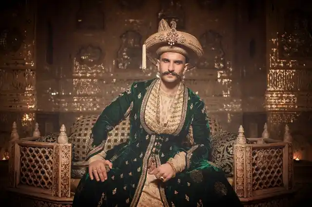 Ranveer Singh in <i>Bajirao Mastani.</i>