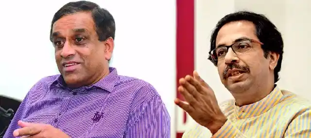 Sudin Dhavlikar of MGP and Uddhav Thackeray of Shiv Sena. (Image: Altered by <b>The Quint</b>)