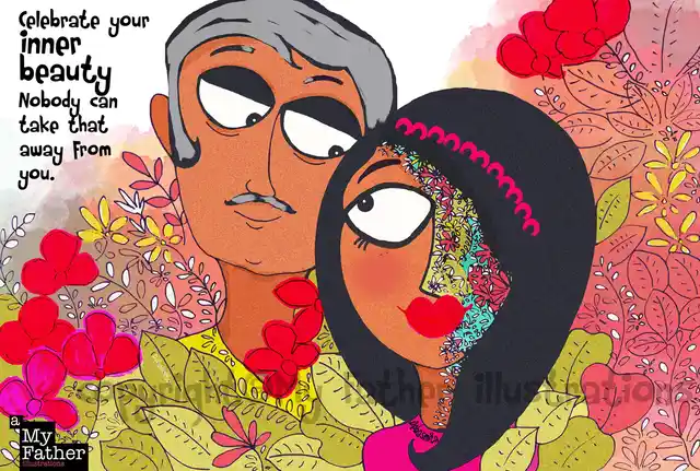 Acid attack survivor Monica Singh. (Photo: Facebook @<a href="https://www.facebook.com/myfatherIllustrations/">MyFatherIllustrations</a>)