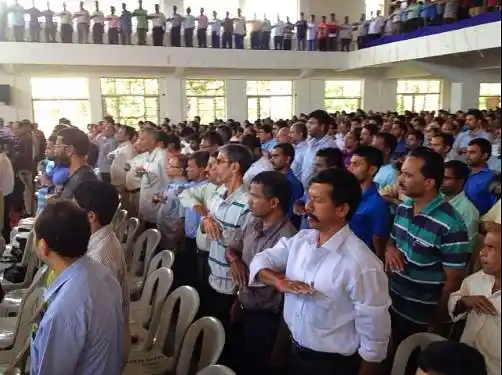 Rebel RSS volunteers swear to defeat the BJP in upcoming Assembly polls. (Photo Courtesy: <a href="https://twitter.com/search?f=images&vertical=default&q=%E0%A4%B5%E0%A5%87%E0%A4%B2%E0%A4%BF%E0%A4%82%E0%A4%97%E0%A4%95%E0%A4%B0&src=typd">Twitter.com/@meemilind</a>)