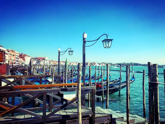 Venice has an extensive network of water taxis and more expensive private taxis. (Photo Courtesy: Ashwin Rajagopalan)
