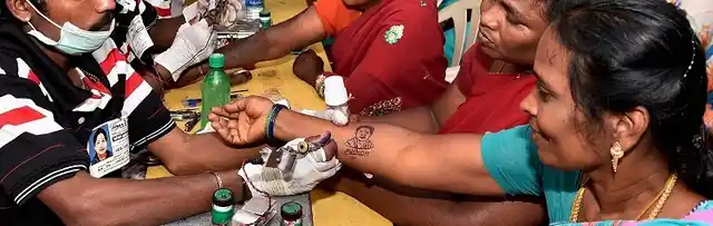 Women get Amma tattoos. (Photo Courtesy: The News Minute)