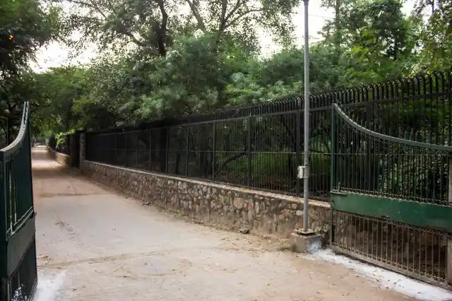 The entrance of the park. (Photo: Abhilash Mallick/<b>The Quint)</b>