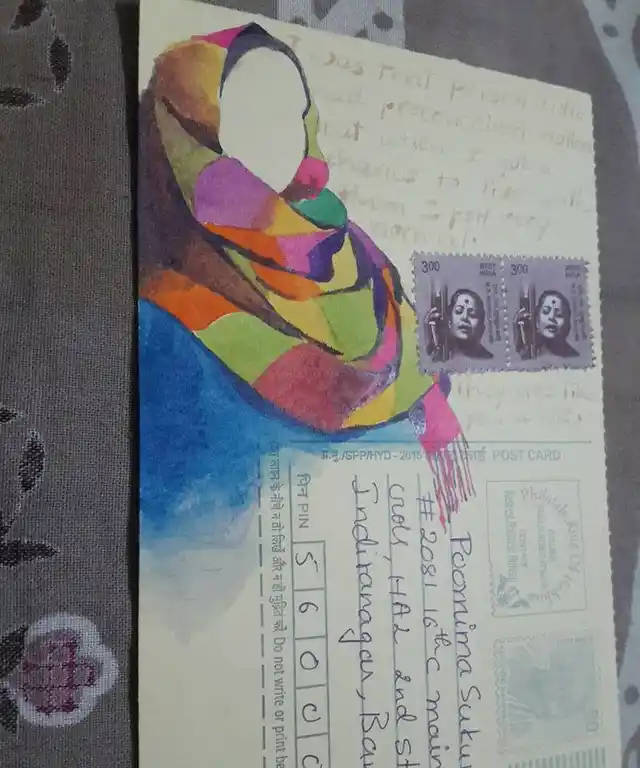 <i>#UnderTheHijab is you and me</i>. (Photo: Facebook/<a href="https://www.facebook.com/poornima.sukumar/media_set?set=a.10154338390420380&type=3&__mref=message">Poornima Sukumar</a>)