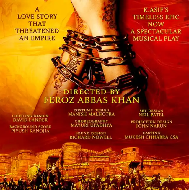 Mughal-E-Azam will run at NCPA in Mumbai starting October 22, before touring across the country. (Photo courtesy: <a href="https://twitter.com/mughaleazamplay/status/789692930936233984">Twitter/MughalEAzamPlay</a>)
