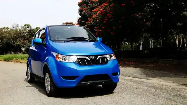 Mahindra e2o Plus electric car.
