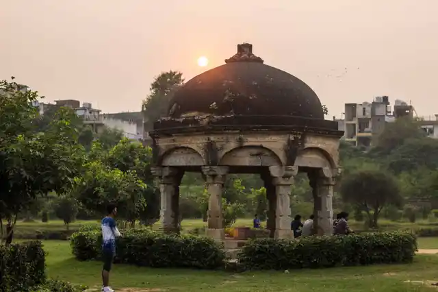 An old and abandoned place serves as a good playing ground specially when there is scarcity of playing grounds in metropolitan cities. (Photo: Abhilash Mallick/<b>The Quint)</b>