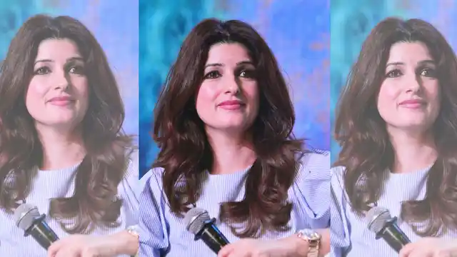 Twinkle Khanna at an event. 