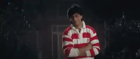 Shah Rukh Khan sports a Rishi Kapoor hand-me-down thanks to Karan Johar. (Photo courtesy: imgflip.com)