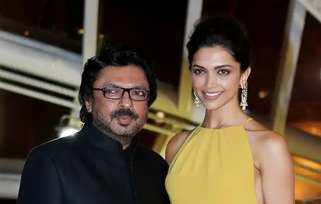 Sanjay Leela Bhansali with Deepika Padukone, his ‘Padmavati’. 