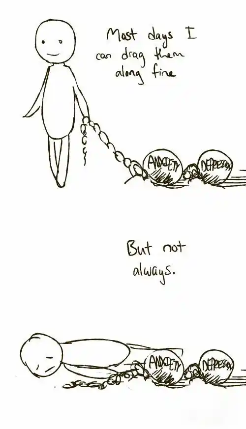 Do not wait for the day when your anxiety completely bogs you down. (Photo Courtesy: Twitter/<a href="https://twitter.com/StoryInPicture">@StoryInPicture</a>)