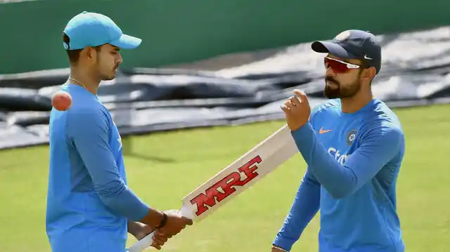 File picture of Shreyas Iyer with Virat Kohli.