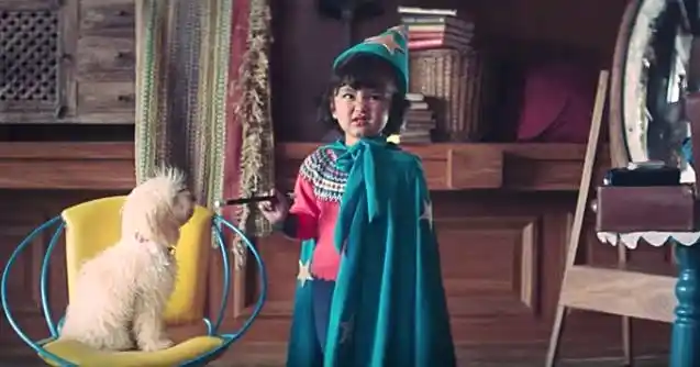 If ‘making faces on seeing milk’ was an Olympic sport, Chutki would’ve been a gold medallist (Photo: YouTube / Mother Dairy)