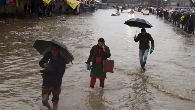 Jammu and Kashmir was hit by floods in 2014.
