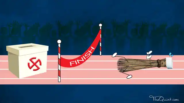 Even the new entrant in the political arena, the Aam Aadmi Party, fails to impress on the front of internal democracy. (Photo: Rhythum Seth/ <b>The Quint</b>)