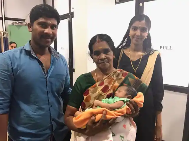 Aswathy’s baby had barely opened her eyes to the world – when she was detected with heart disorder. On her second day, she was operated on for an arterial switch. This tiny life is now 23 days old – the first child of a whitewashing labourer in Trichur. (Photo: <b>The Quint</b>)