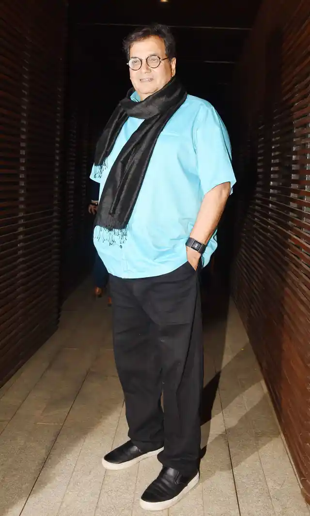 Subhash Ghai arrives at the party. (Photo: Yogen Shah)