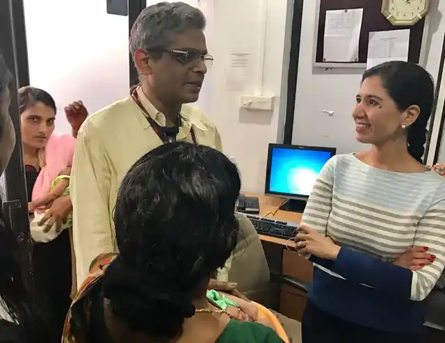 The unassuming Dr R Krishna Kumar, Head of Paediatric Cardiology, Amrita Institute of Medical Sciences and Research Centre, Kochi. (Photo: <b>The Quint</b>)