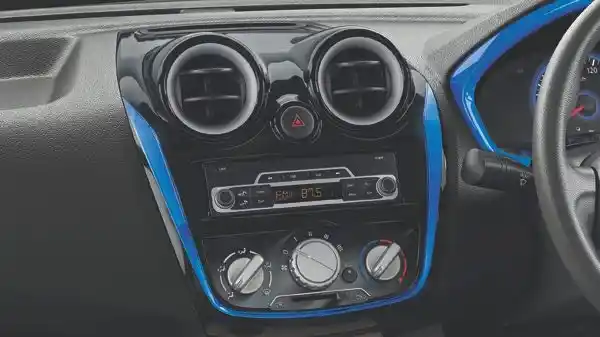 Just get behind the steering wheel and put on your jam. (Photo: Datsun India) 