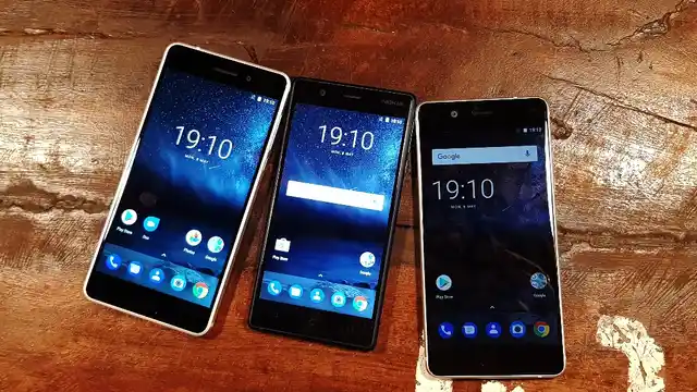 Nokia 3, 5 and 6 Android phones from HMD Global.