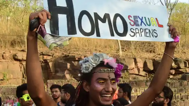 Over 200 persons from the LGBT community and their supporters could be seen boldly waving the Rainbow flag.