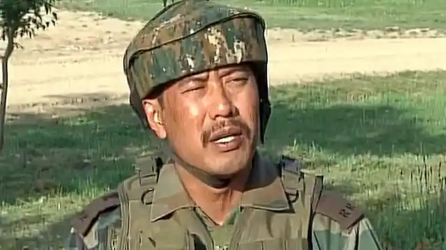 Major Nitin Leetul Gogoi of the Rashtriya Rifles 53rd battalion.