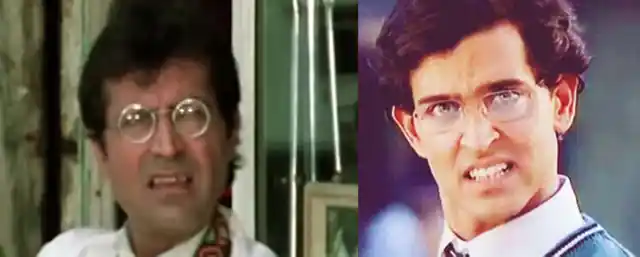 Ravi Baswani = Hrithik Roshan in <i>Koi Mil Gaya</i>. (Photo Courtesy: YouTube Screengrab/Altered by <b>The Quint</b>)