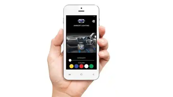 You can customize the car’s lights as per your mood. (Photo: Datsun India)