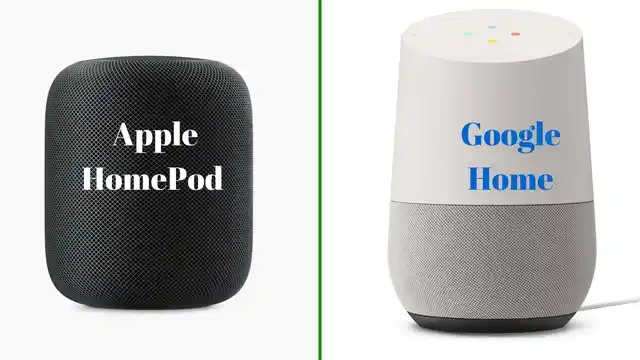 Google Home vs Apple HomePod.