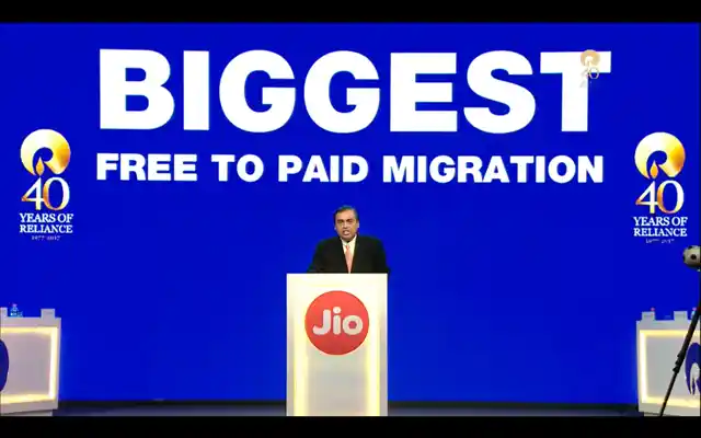 Reliance Jio claims to another record. 