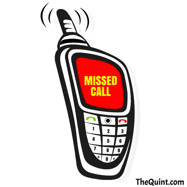 Missed call alert