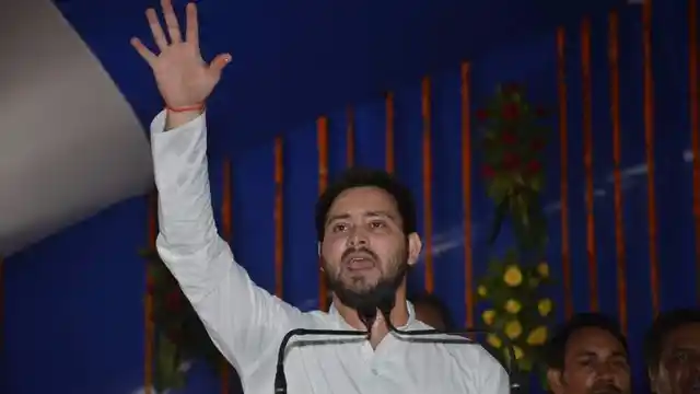 Bihar Deputy CM and Lalu Yadav’s youngest son Tejashwi Yadav. 